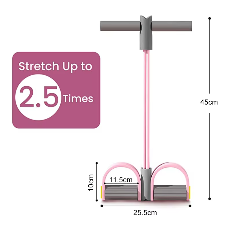สายยางยืดออกกำลังกาย 4 เส้น พร - Yoga Fitness Stretching Strap บทวิจารณ์และราคา