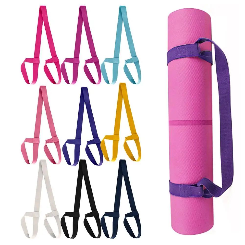 สายรัดเสื่อโยคะคุณภาพสูงแบบปรั - Yoga Fitness Stretching Strap บทวิจารณ์และราคา