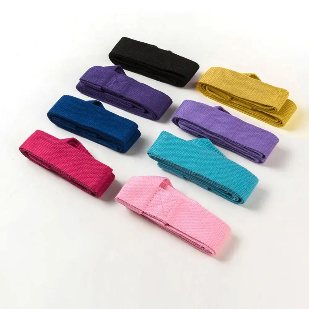 สายรัดเสื่อโยคะคุณภาพสูงแบบปรั - Yoga Fitness Stretching Strap บทวิจารณ์และราคา