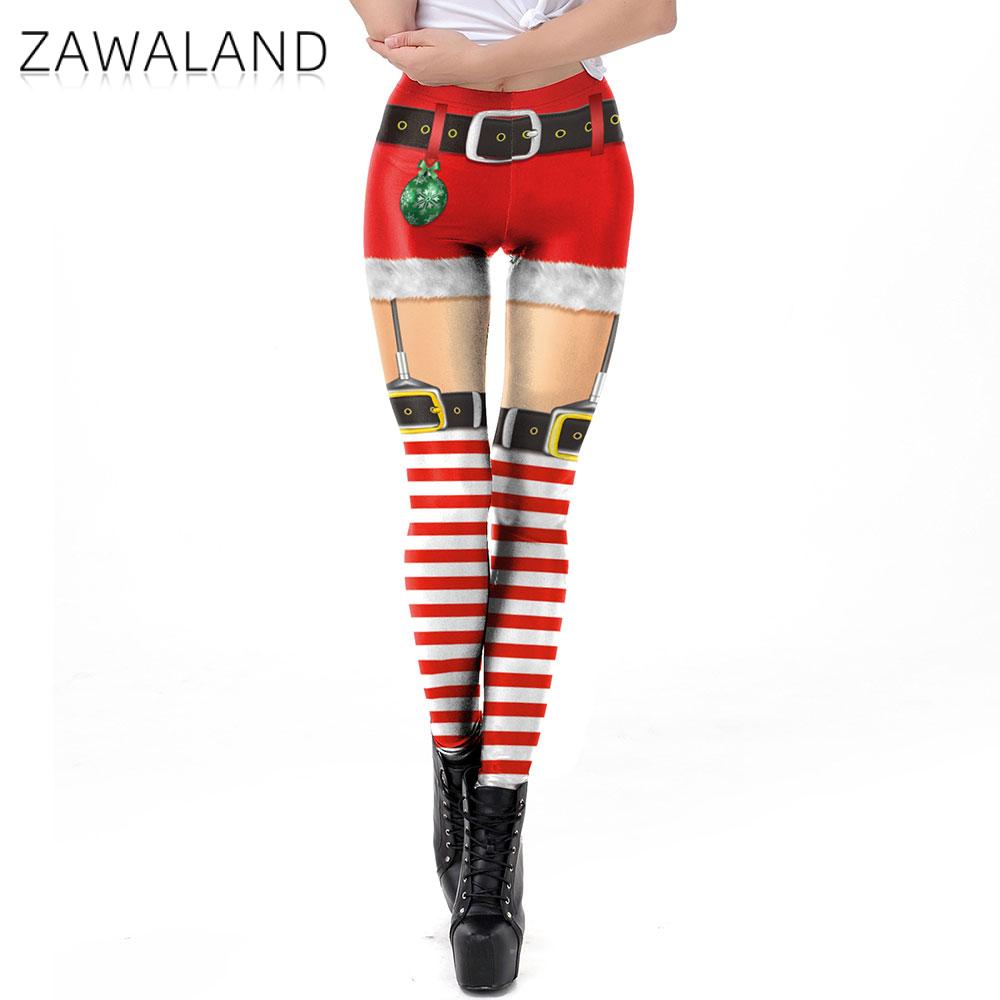 กางเกงโยคะคริสต์มาส Zawaland ส - Yoga Fitness Holiday บทวิจารณ์และราคา
