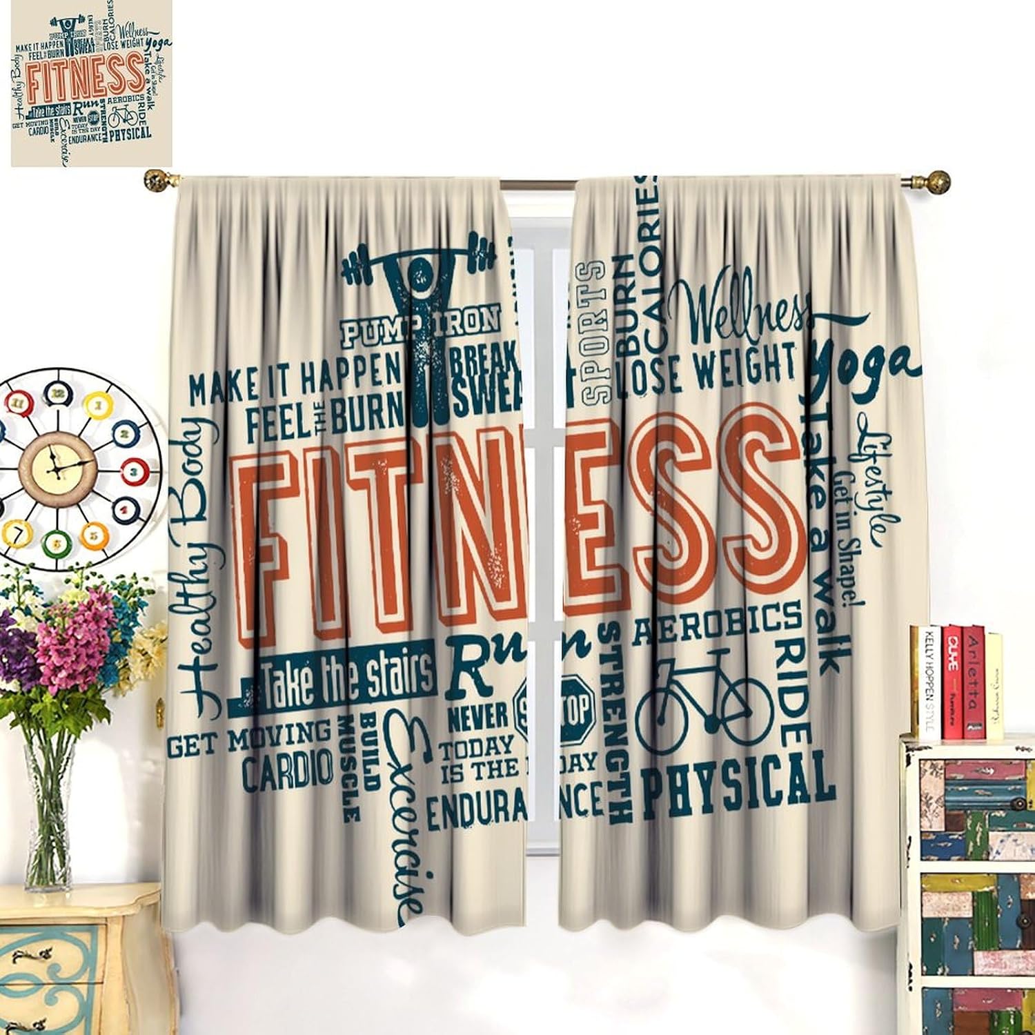 แบนเนอร์ผ้าม่านขนาดใหญ่สำหรับส - Yoga Fitness Hotel บทวิจารณ์และราคา