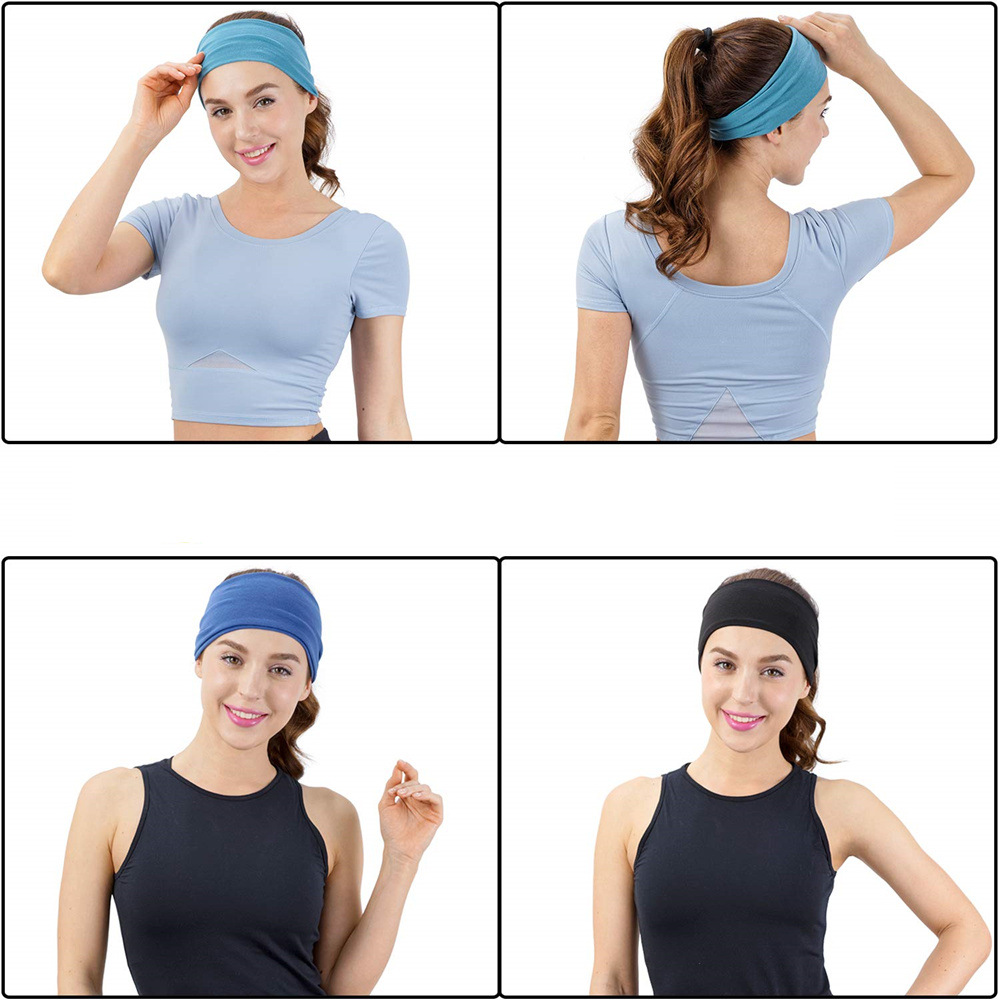 สีทึบกีฬาโยคะแถบคาดศีรษะดูดซับ - Yoga Fitness Stretching Strap บทวิจารณ์และราคา