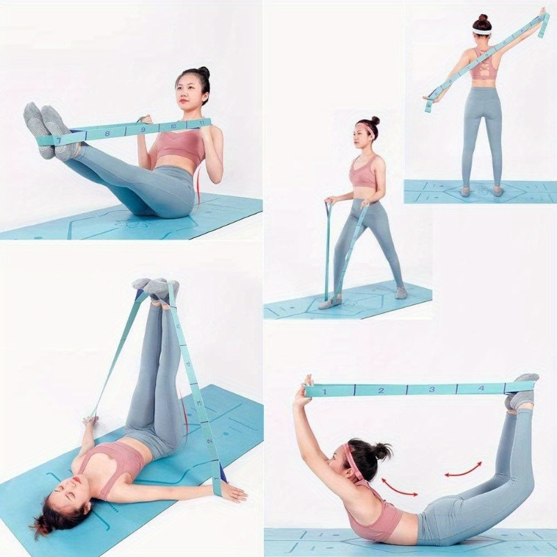สายยืดโยคะดิจิทัล สายดึงเปิดไห - Yoga Fitness Stretching Strap บทวิจารณ์และราคา
