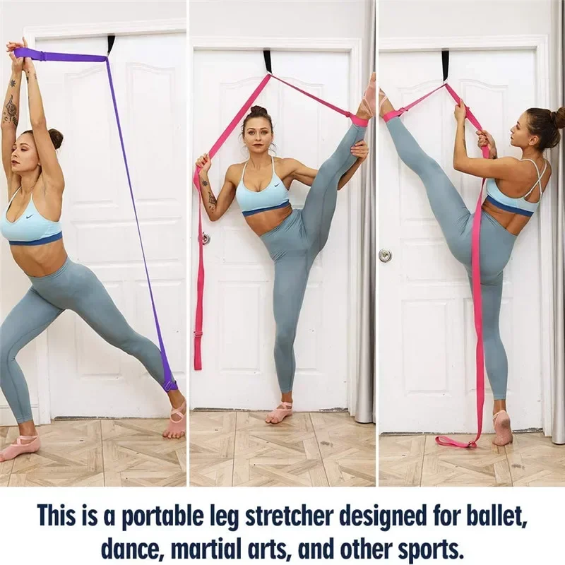สายยืดหยุ่นสำหรับออกกำลังกาย 3 - Yoga Fitness Stretching Strap บทวิจารณ์และราคา
