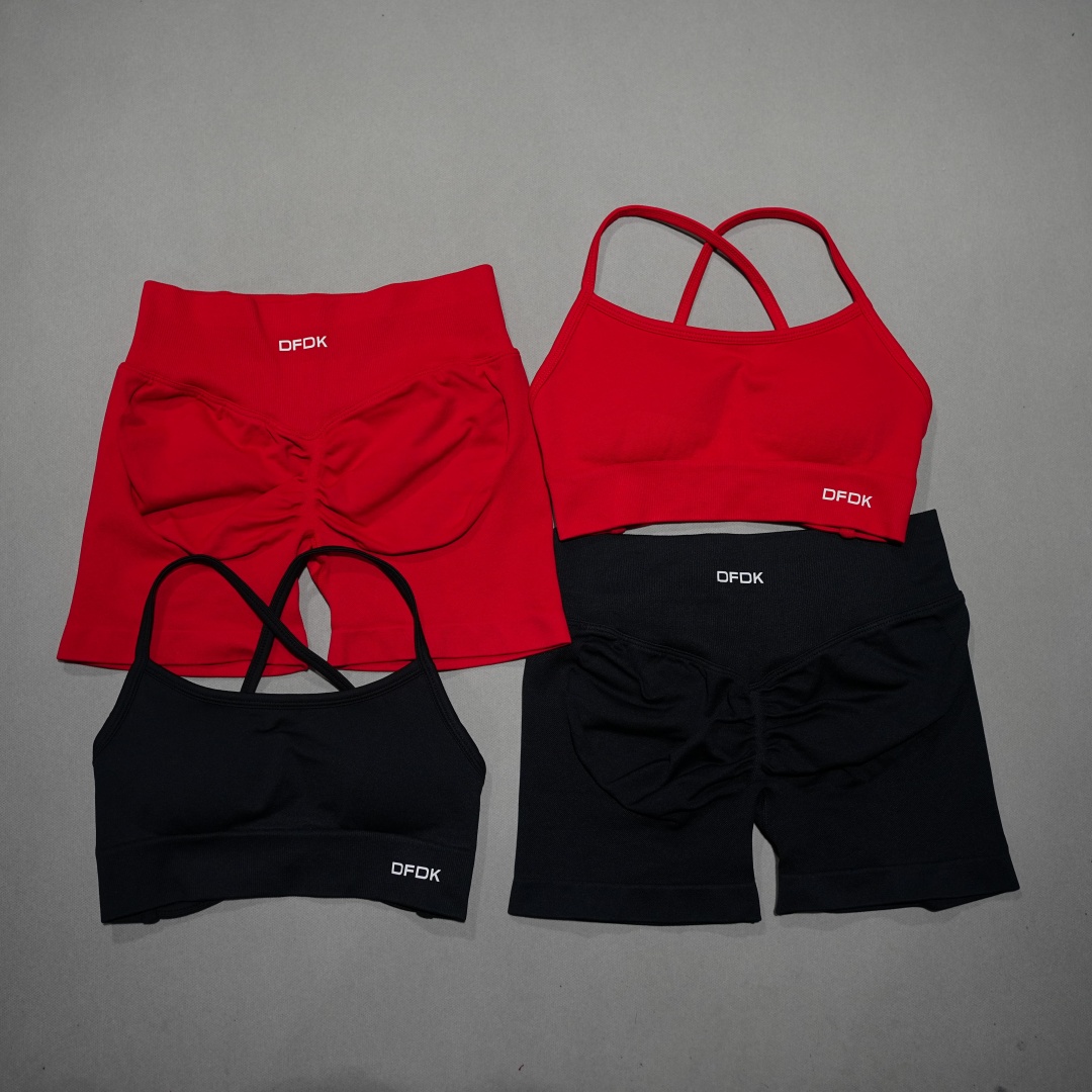 DFDK ชุดเลกกิ้งขาสั้นเอวสูง, ส - Yoga Fitness Zumba บทวิจารณ์และราคา