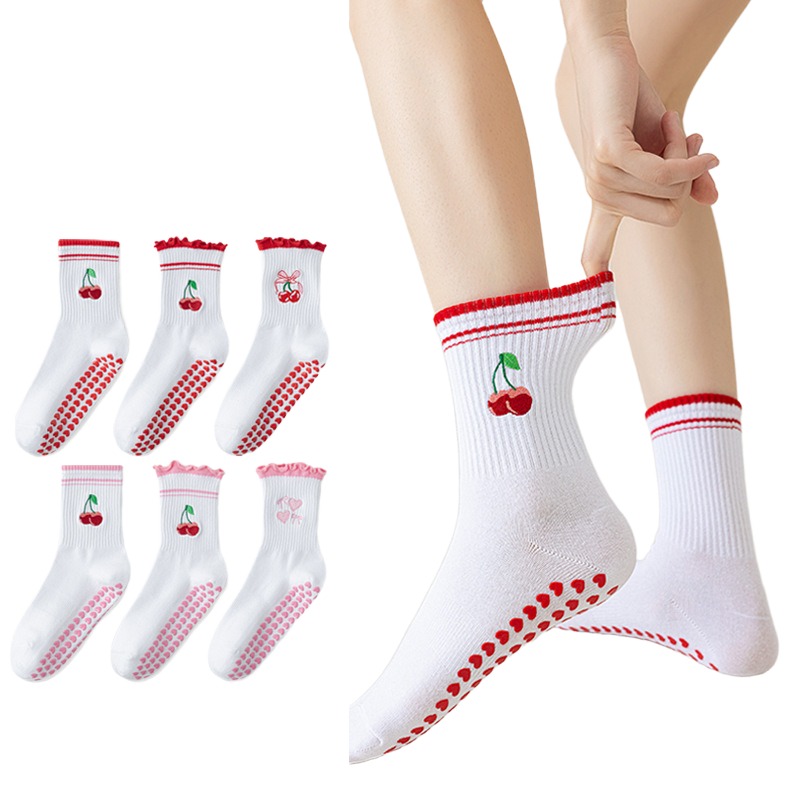 1 คู่ถุงเท้าโยคะมืออาชีพสำหรับ - Yoga Fitness Dance บทวิจารณ์และราคา