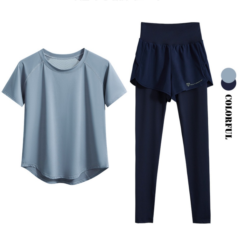 DRUR ผู้หญิงกางเกงโยคะชุด 2 ชิ - Yoga Fitness Zumba บทวิจารณ์และราคา