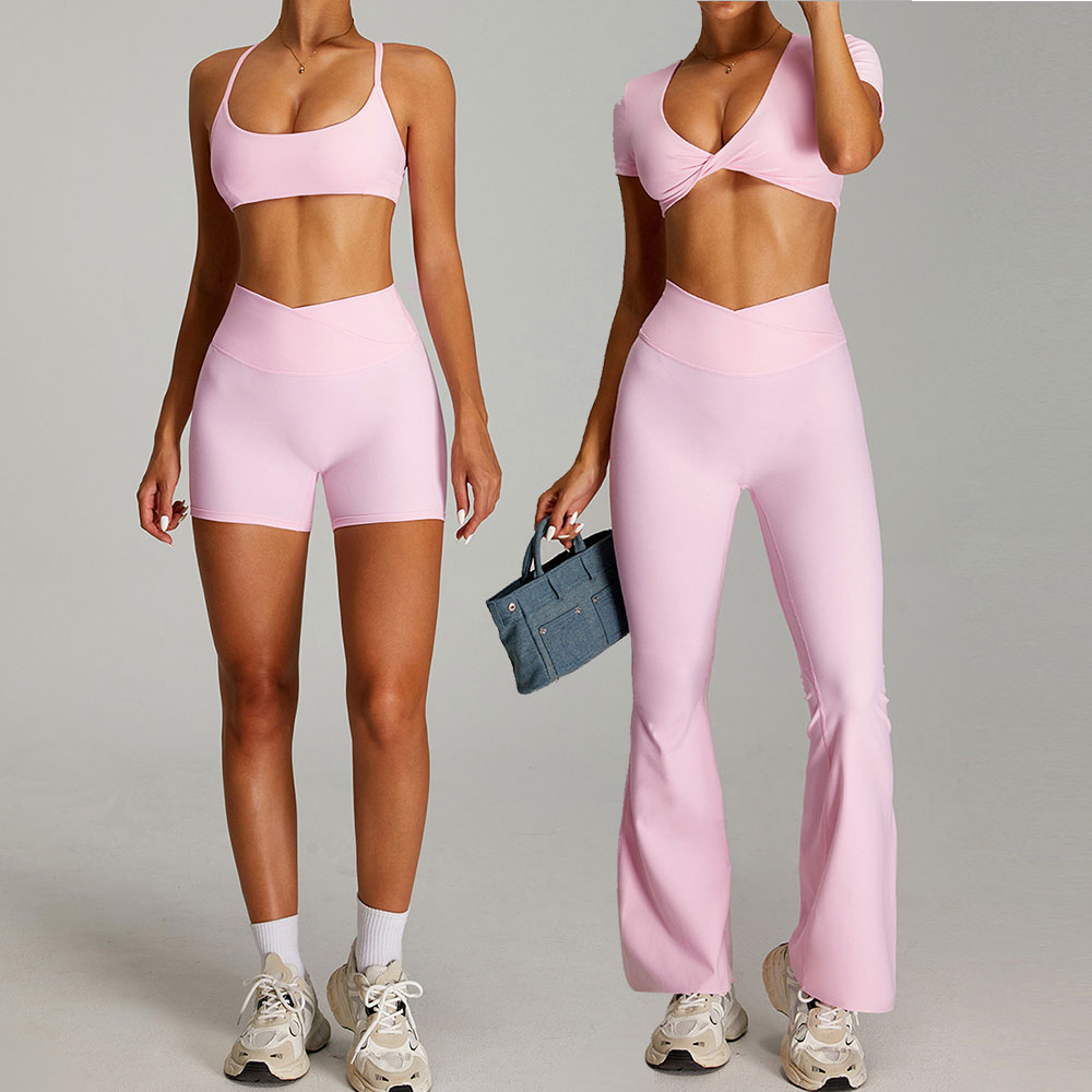 2 ชิ้นชุดกีฬาผู้หญิงชุดโยคะเสื - Yoga Fitness Zumba บทวิจารณ์และราคา