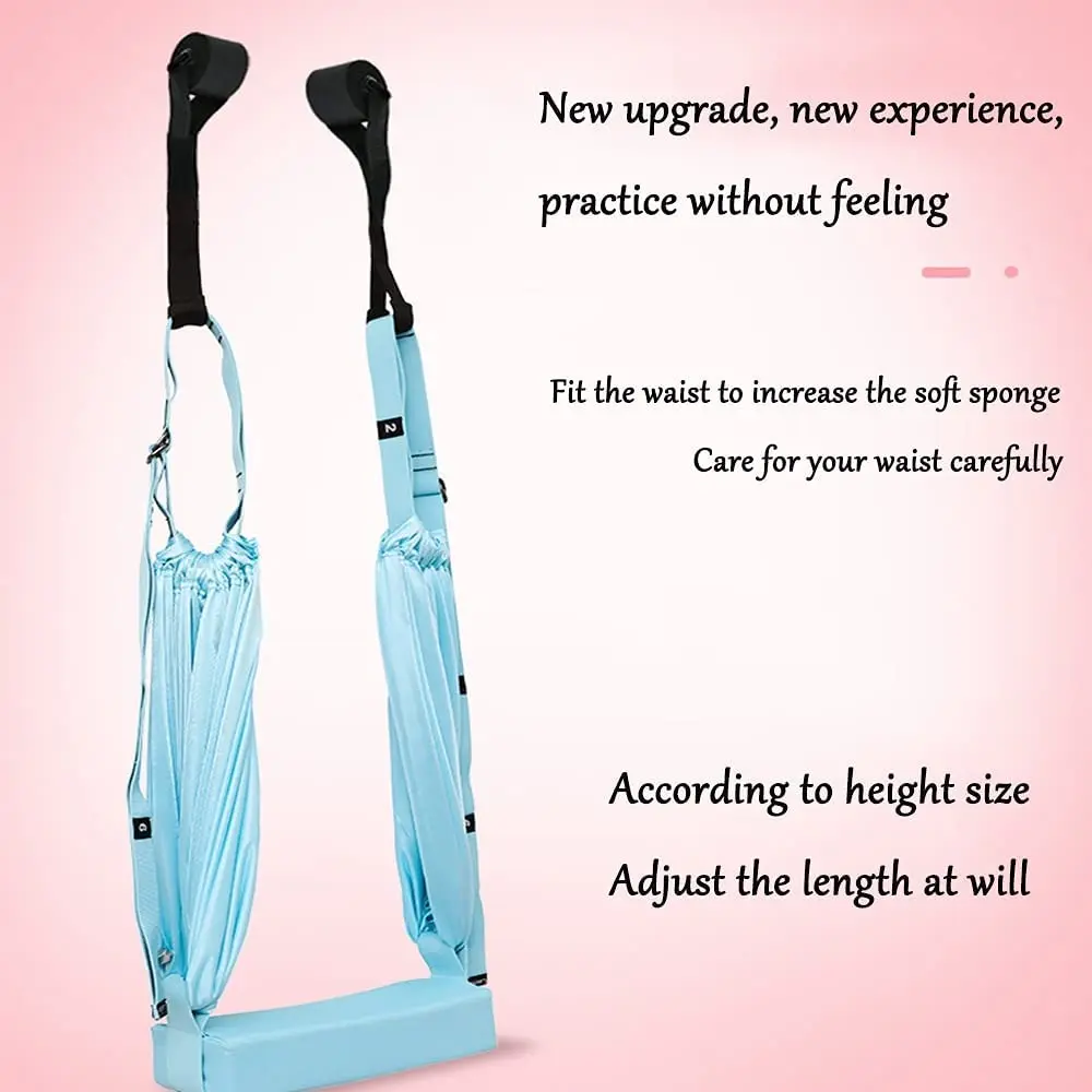ปรับ Aerial โยคะยืดหยุ่นยืดประ - Yoga Fitness Stretching Strap บทวิจารณ์และราคา